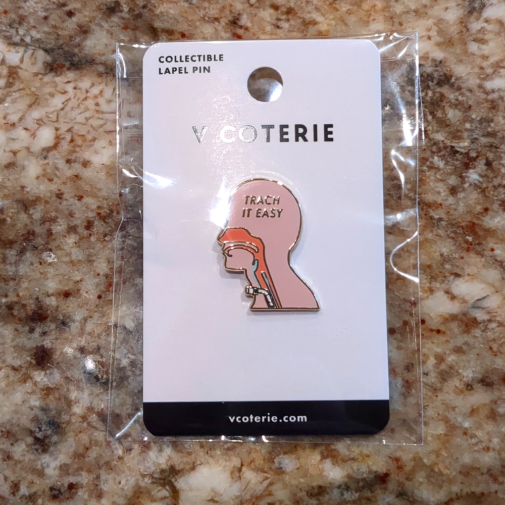 V COTERIE pin